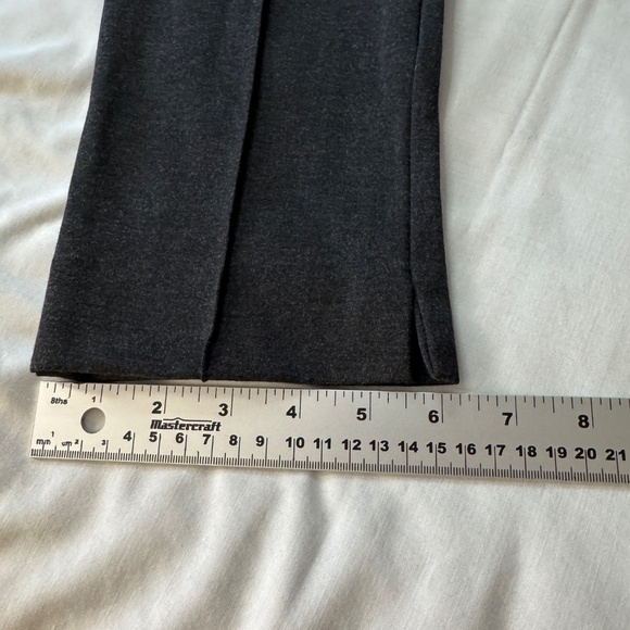 Lisette L Montreal Womens NEW Pull-On Slim Leg Casual Dress Pant Charcoal Gray 6 - Picture 12 of 13